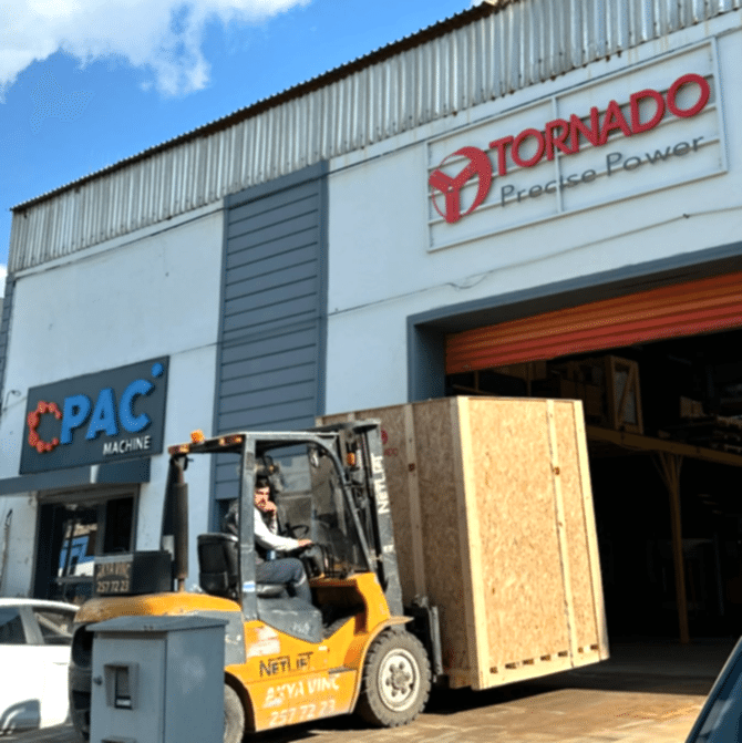 TORNADO CNC WRM26 CNC JANT TORNA MAKİNESİ HOLLANDA’YA SEVK EDİLDİ 