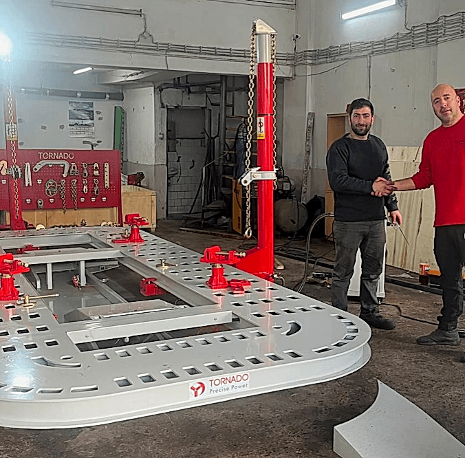 TORNADO CNC ŞASE ÇEKTİRME MAKİNESİ ANKARA’DA KURULUM VE EĞİTİMİ TAMAMLANDI