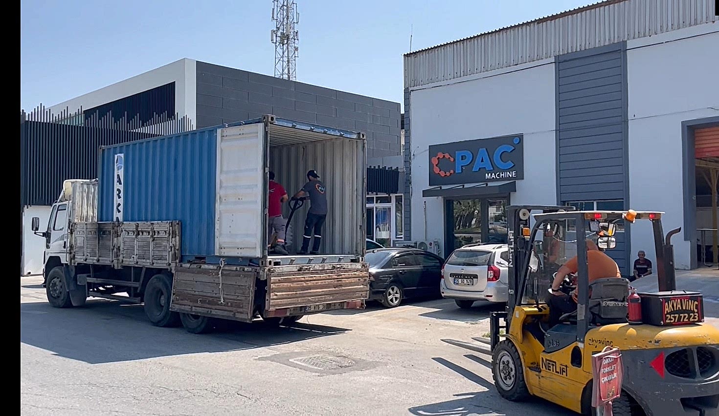 İsrail Cnc Jant Tornası Sevkiyatımız