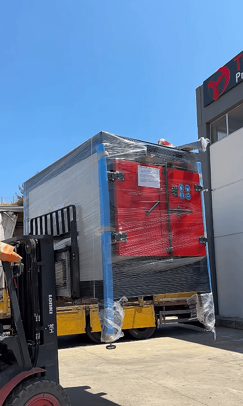 SAMSUN'DAKİ ARSLAN JANT LASTİK'E TOZ BOYA FIRINI SETİ SEVKİYATI