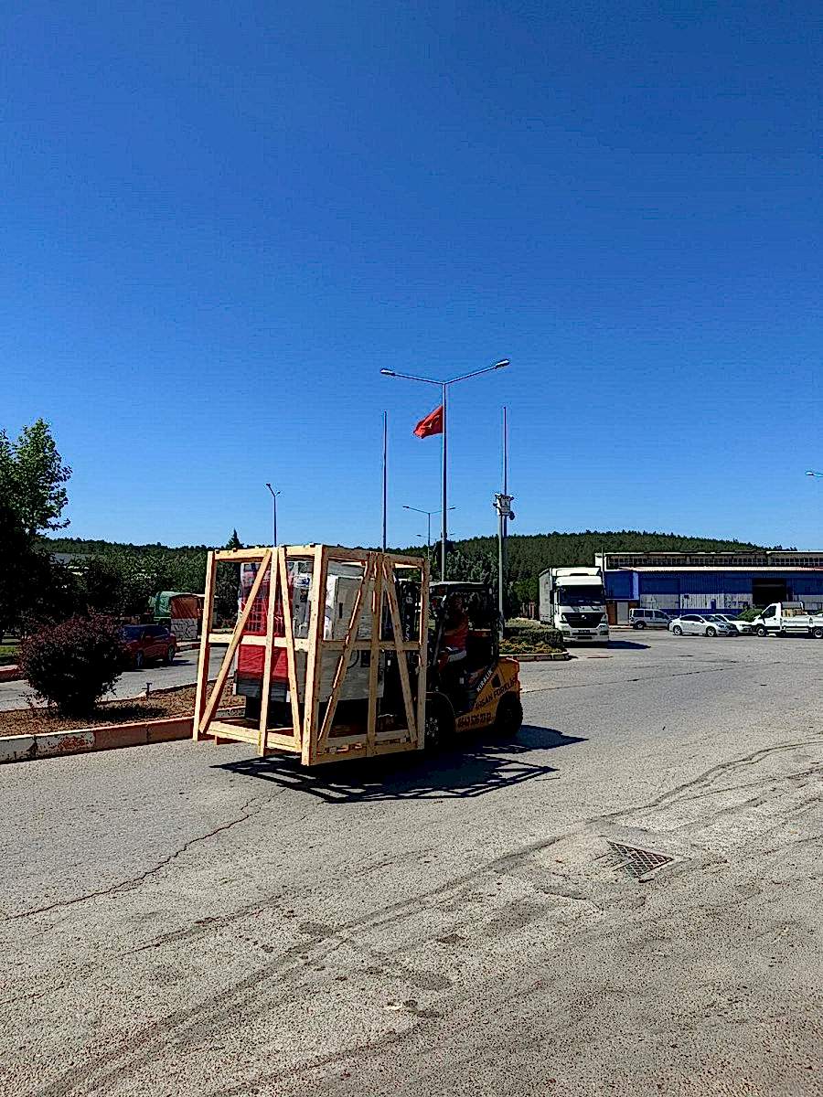 ESKİŞEHİR WRM 26 CNC JANT TORNA MAKİNESİ SEVKİYATI