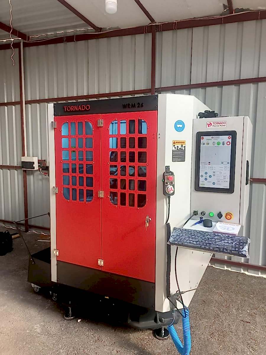 ANTALYA WRM 26 DİKEY CNC JANT TORNA MAKİNESİ SEVKİYATI